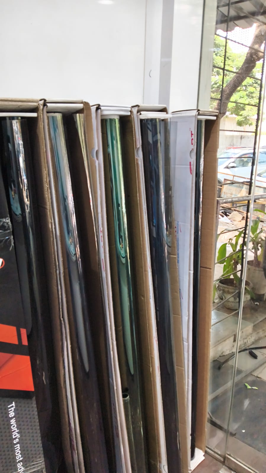 Car sun film and window tint accessories shop in Nerul Navi Mumbai at MH 43 Car Accessories